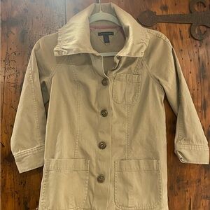 Tommy Hilfiger Beige Utility Jacket.